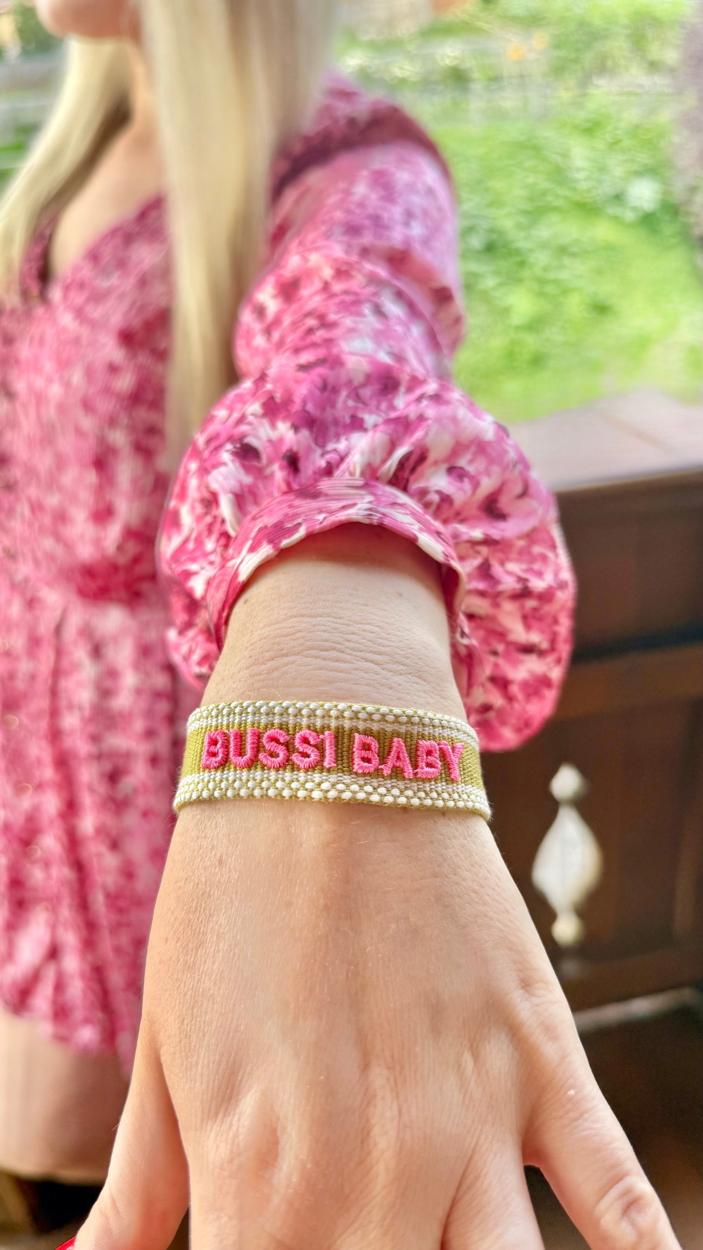 Statement Armband „BUSSI BABY“
