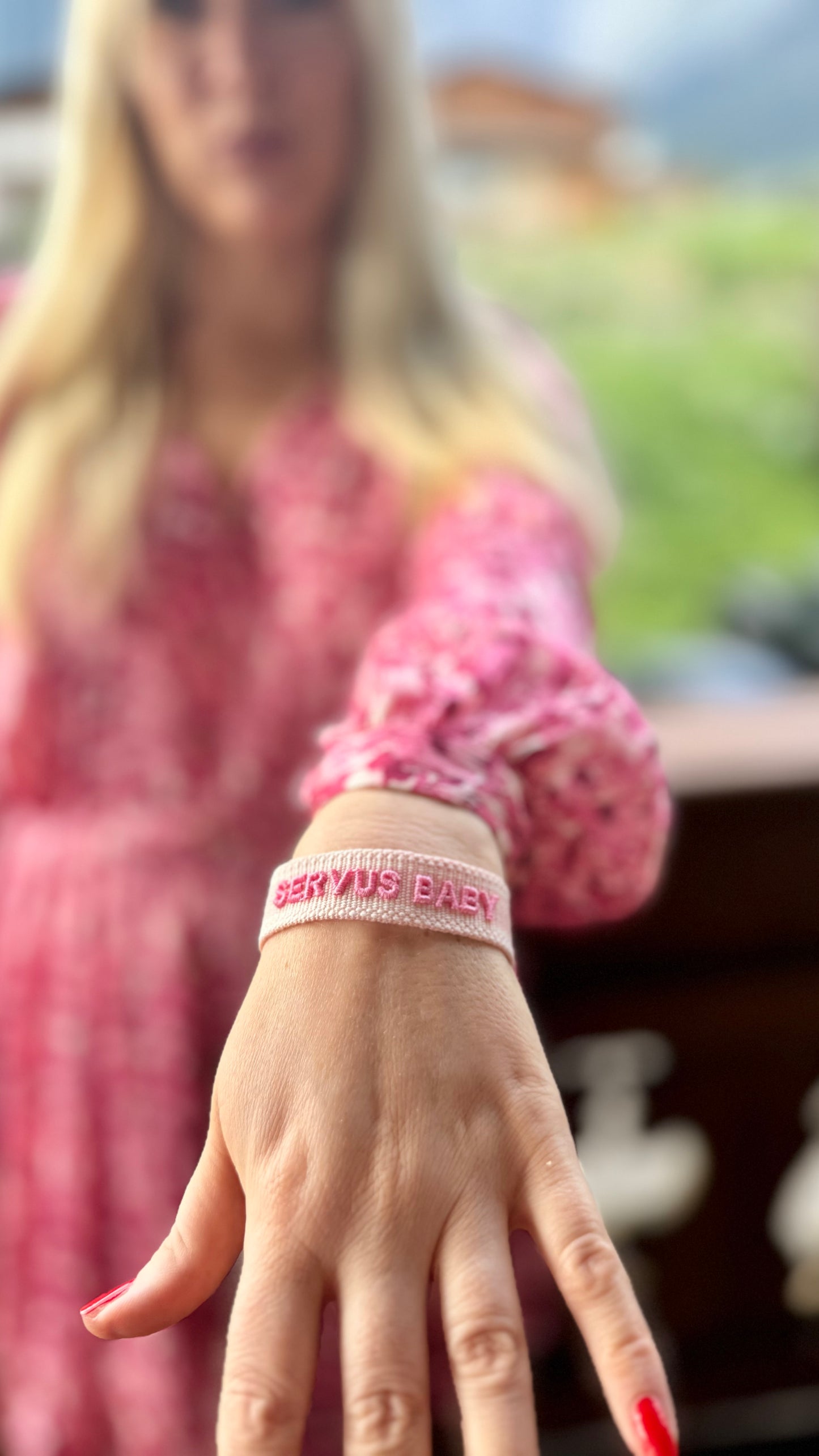 „SERVUS BABY“ Statement Armband