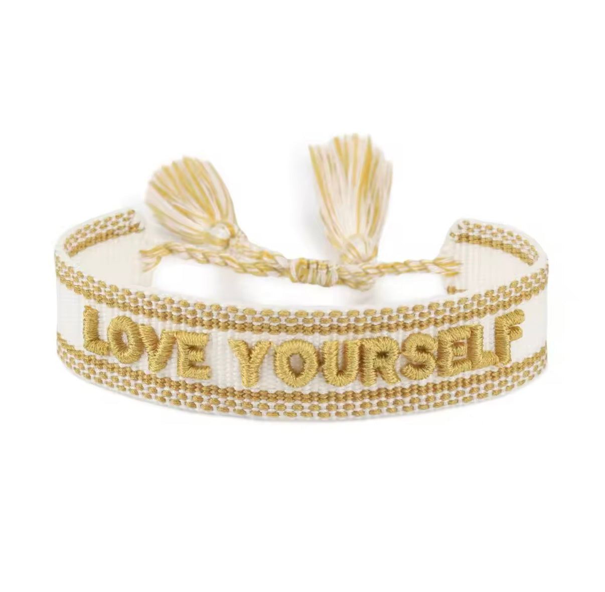 „LOVE YOURSELF“ Statement Armband