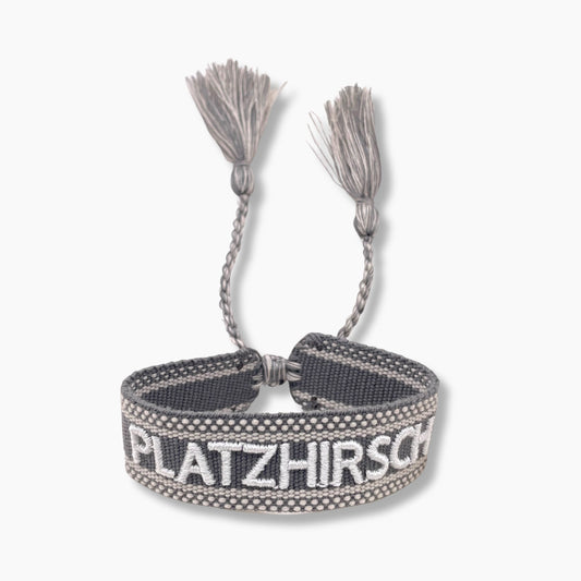 „PLATZHIRSCH“ Statement Armband
