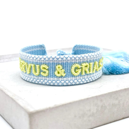 „SERVUS & GRIASDI“ Statement Message Armband